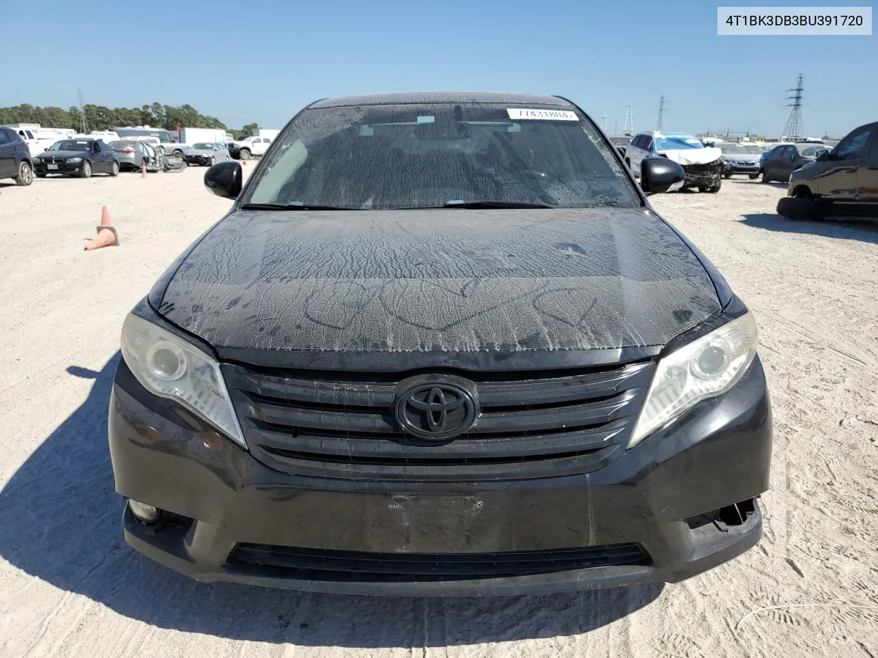 2011 Toyota Avalon Base VIN: 4T1BK3DB3BU391720 Lot: 77431804