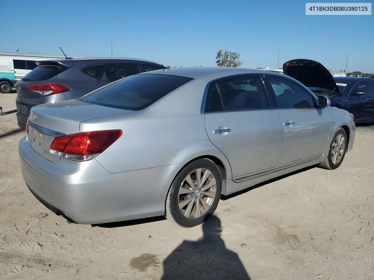 2011 Toyota Avalon Base VIN: 4T1BK3DB0BU380125 Lot: 77894604