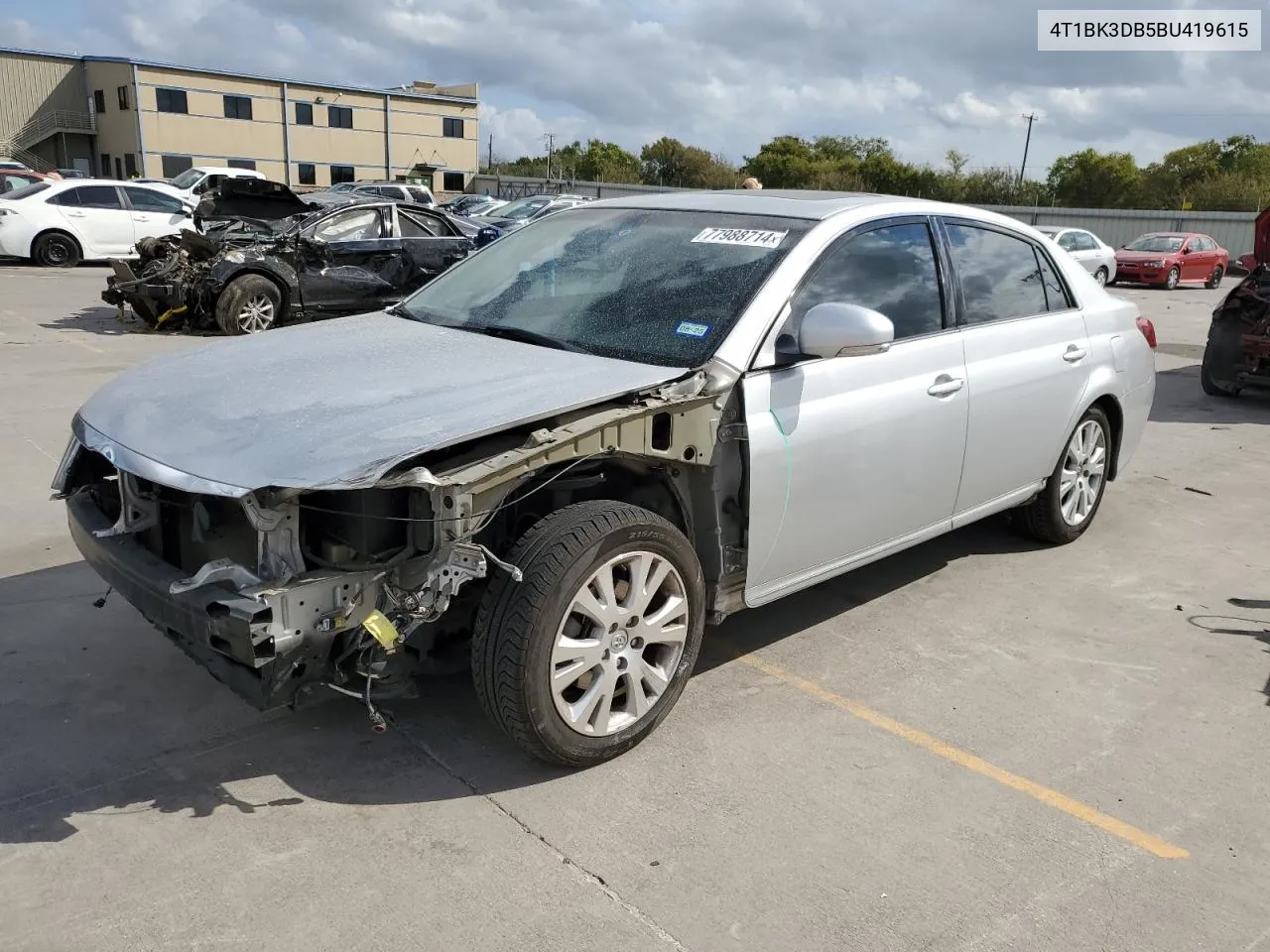 2011 Toyota Avalon Base VIN: 4T1BK3DB5BU419615 Lot: 77988714