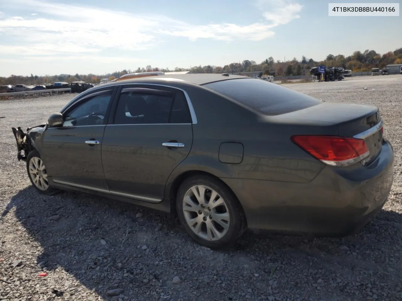 2011 Toyota Avalon Base VIN: 4T1BK3DB8BU440166 Lot: 78181994