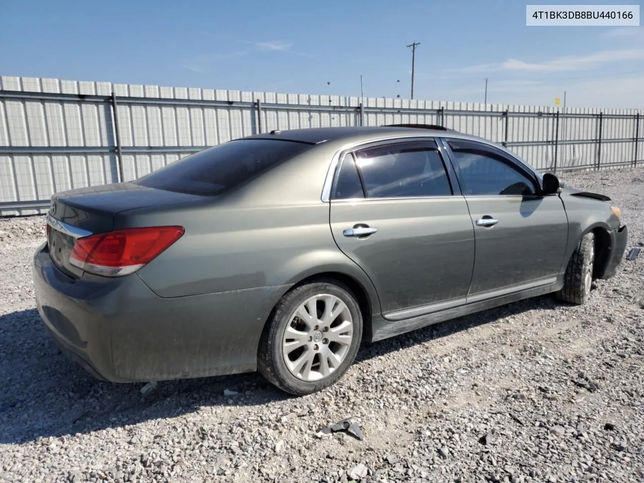 2011 Toyota Avalon Base VIN: 4T1BK3DB8BU440166 Lot: 78181994