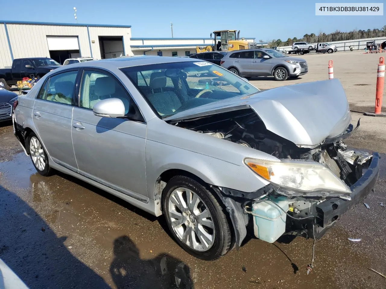 2011 Toyota Avalon Base VIN: 4T1BK3DB3BU381429 Lot: 78228494