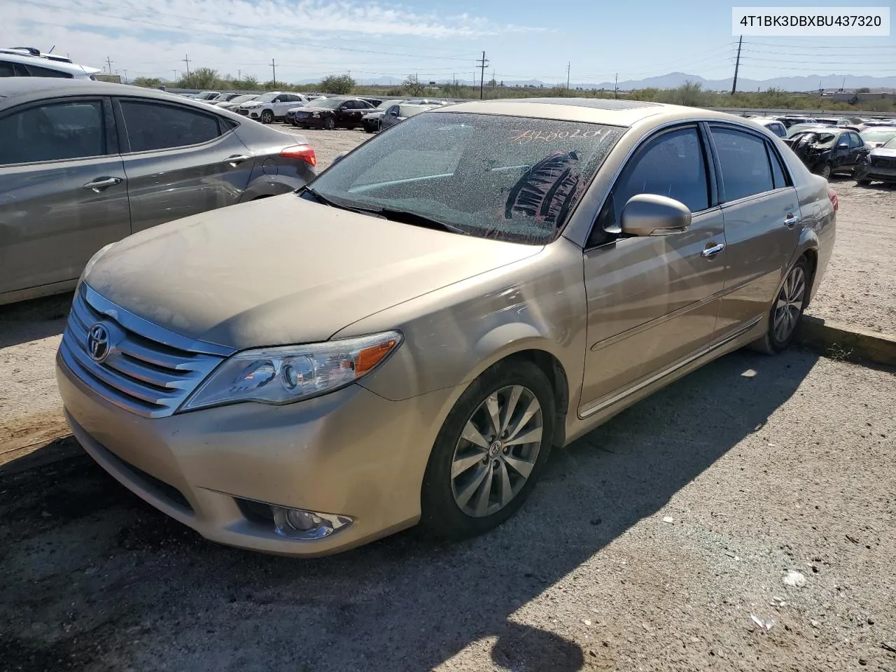 2011 Toyota Avalon Base VIN: 4T1BK3DBXBU437320 Lot: 78280204