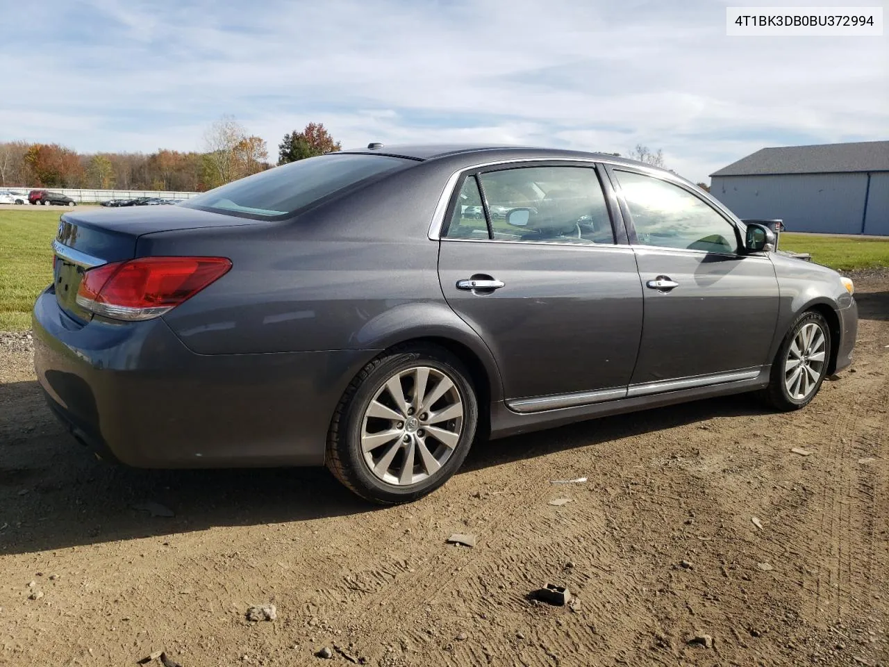 4T1BK3DB0BU372994 2011 Toyota Avalon Base