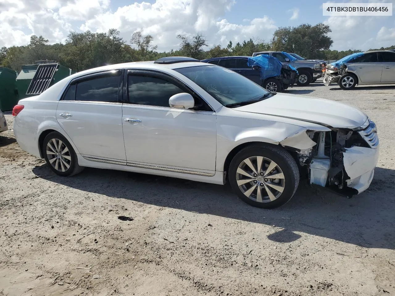 2011 Toyota Avalon Base VIN: 4T1BK3DB1BU406456 Lot: 78447434