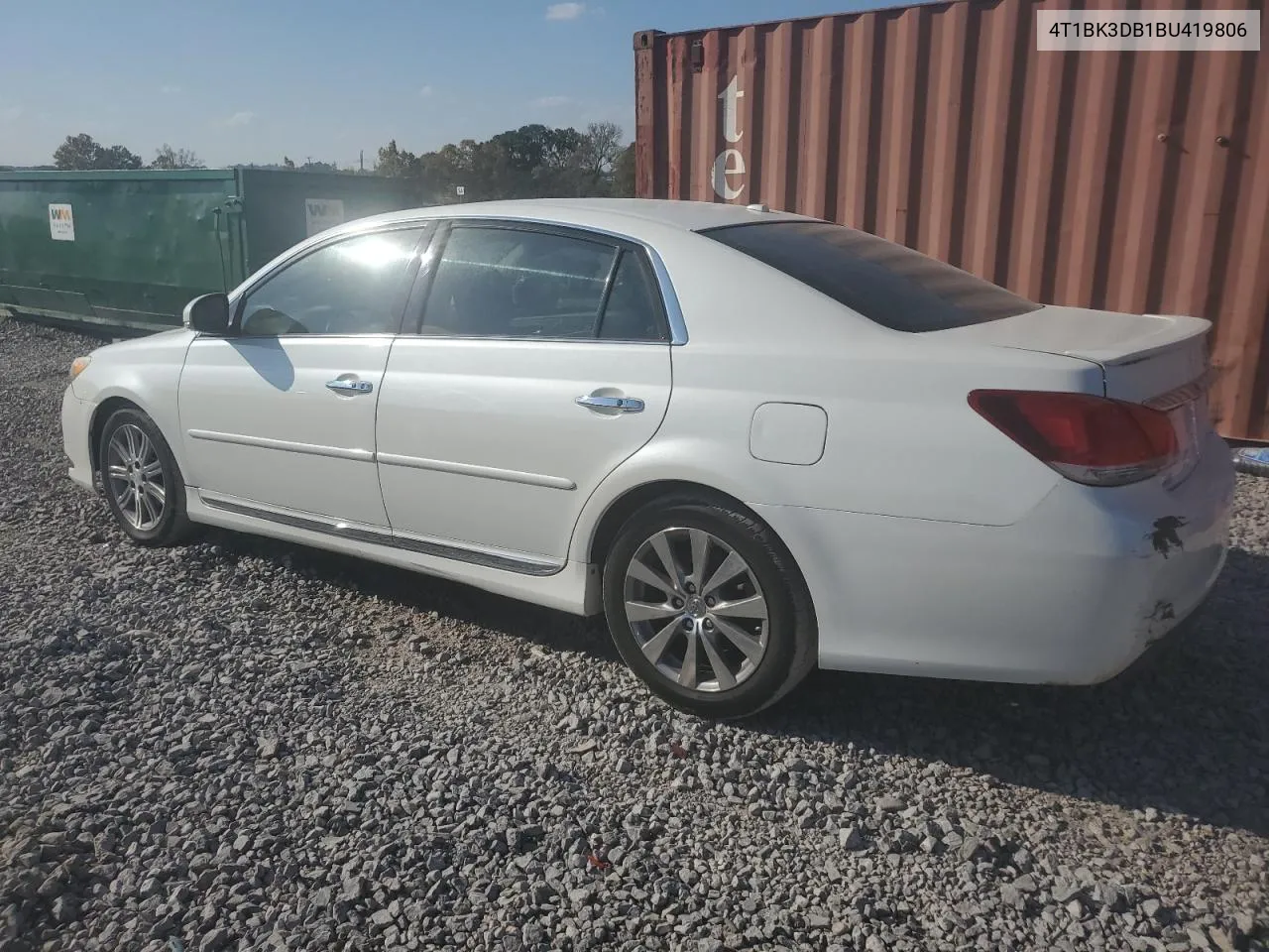 4T1BK3DB1BU419806 2011 Toyota Avalon Base