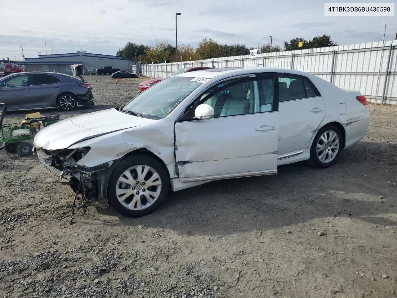 2011 Toyota Avalon Base VIN: 4T1BK3DB6BU436598 Lot: 79052584