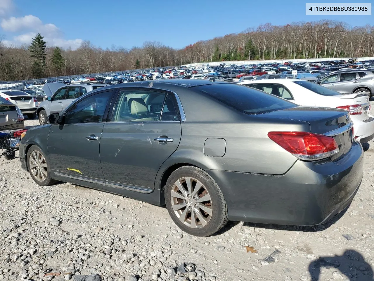 2011 Toyota Avalon Base VIN: 4T1BK3DB6BU380985 Lot: 79500694