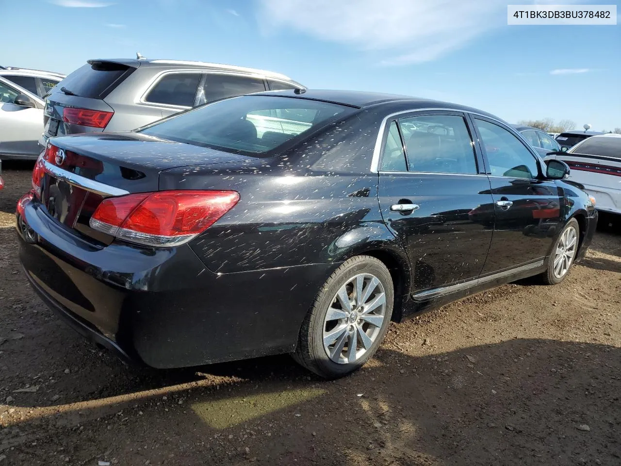 2011 Toyota Avalon Base VIN: 4T1BK3DB3BU378482 Lot: 79656934