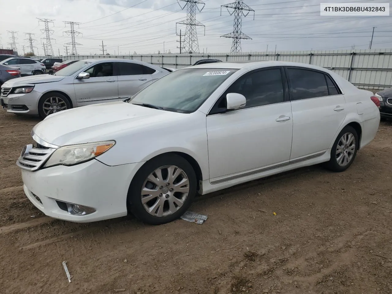 2011 Toyota Avalon Base VIN: 4T1BK3DB6BU432843 Lot: 79760244