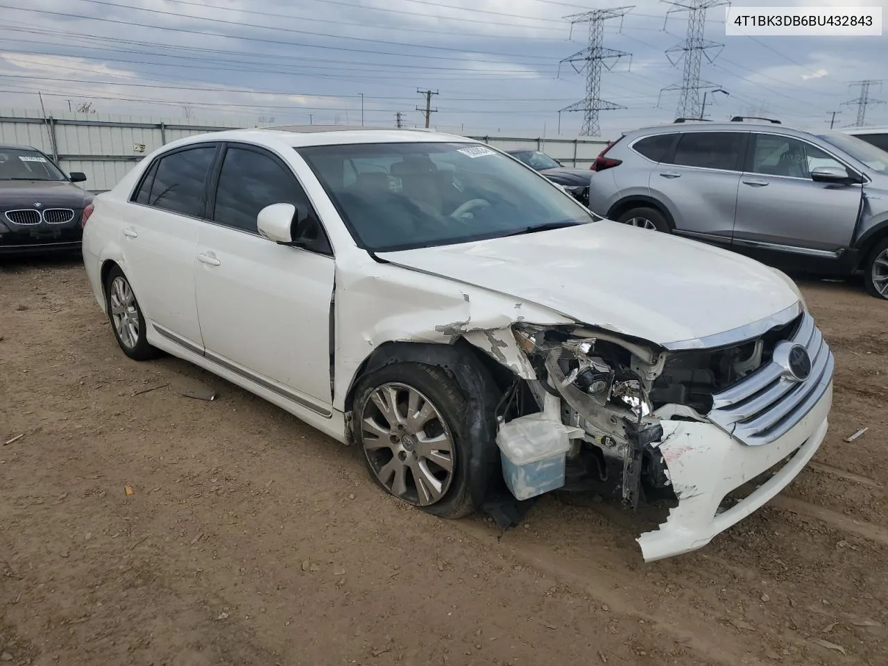 2011 Toyota Avalon Base VIN: 4T1BK3DB6BU432843 Lot: 79760244