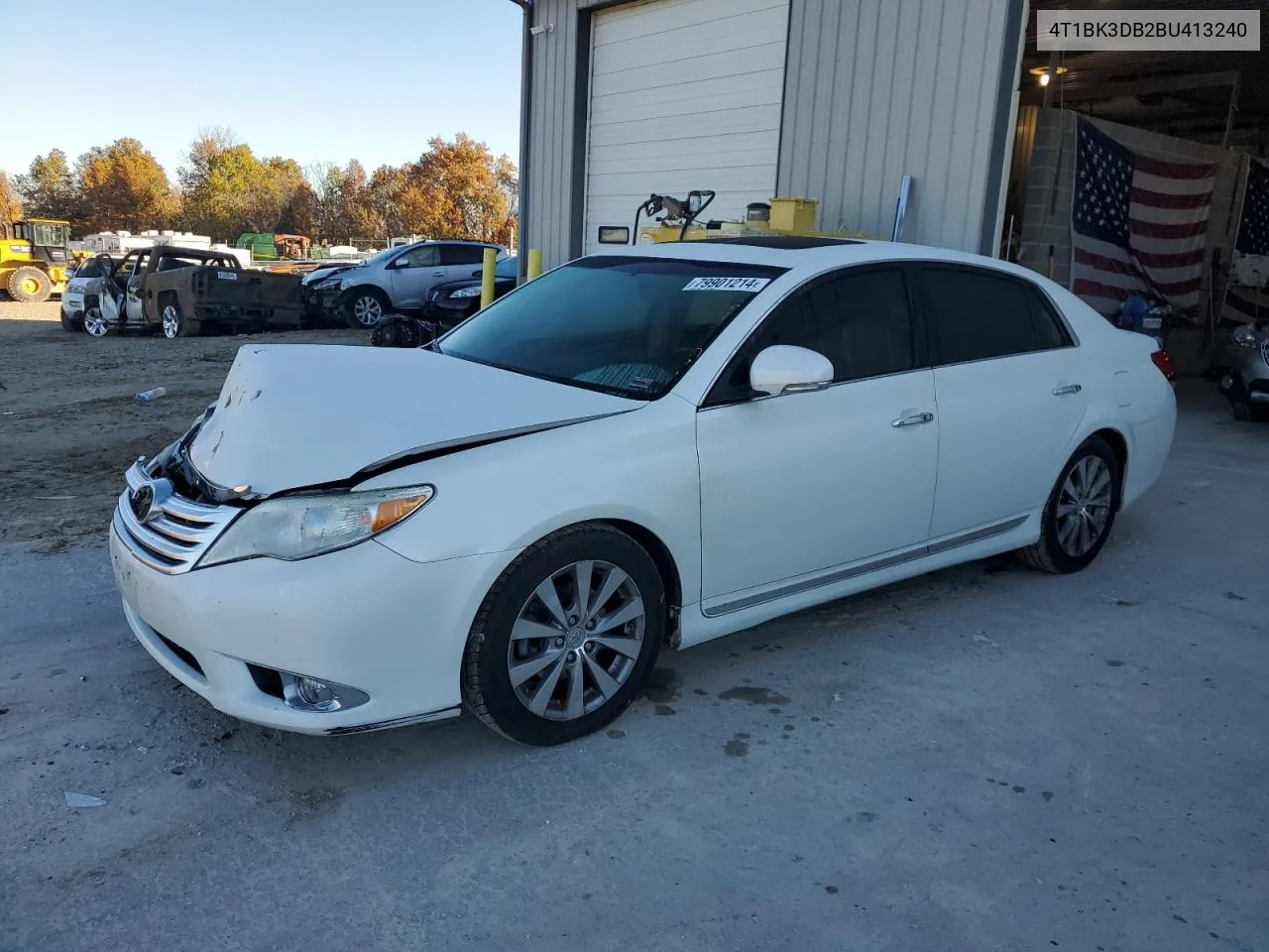 2011 Toyota Avalon Base VIN: 4T1BK3DB2BU413240 Lot: 79901214