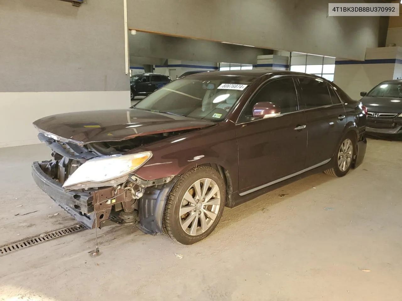 2011 Toyota Avalon Base VIN: 4T1BK3DB8BU370992 Lot: 80676874