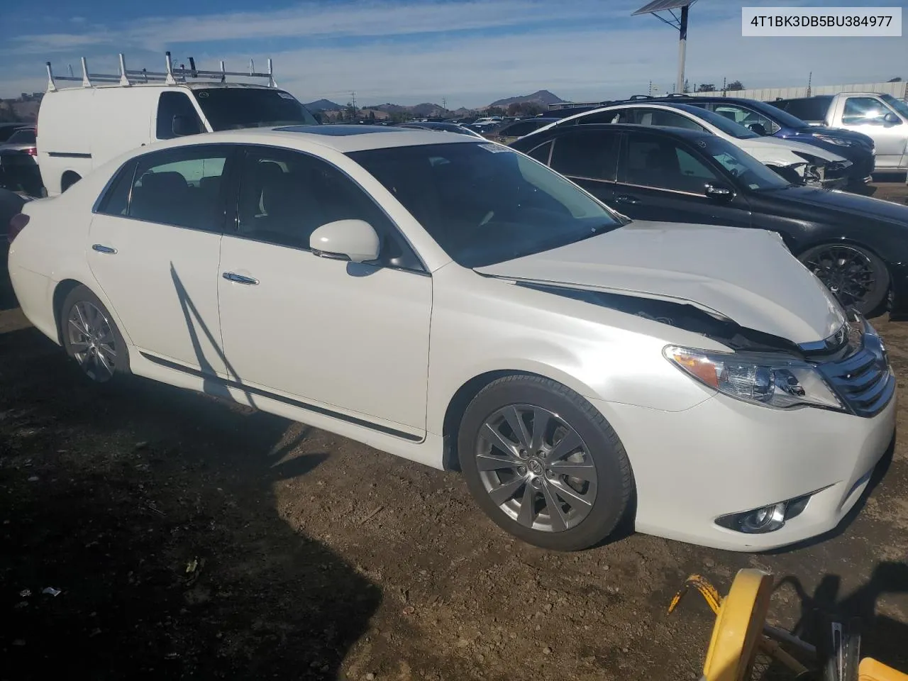 2011 Toyota Avalon Base VIN: 4T1BK3DB5BU384977 Lot: 80705284