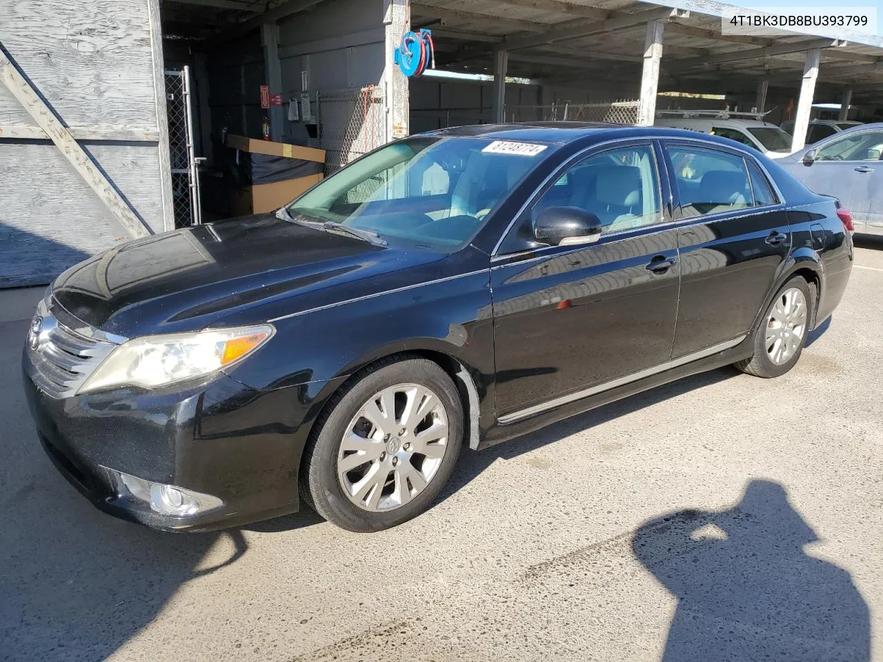 2011 Toyota Avalon Base VIN: 4T1BK3DB8BU393799 Lot: 81248774