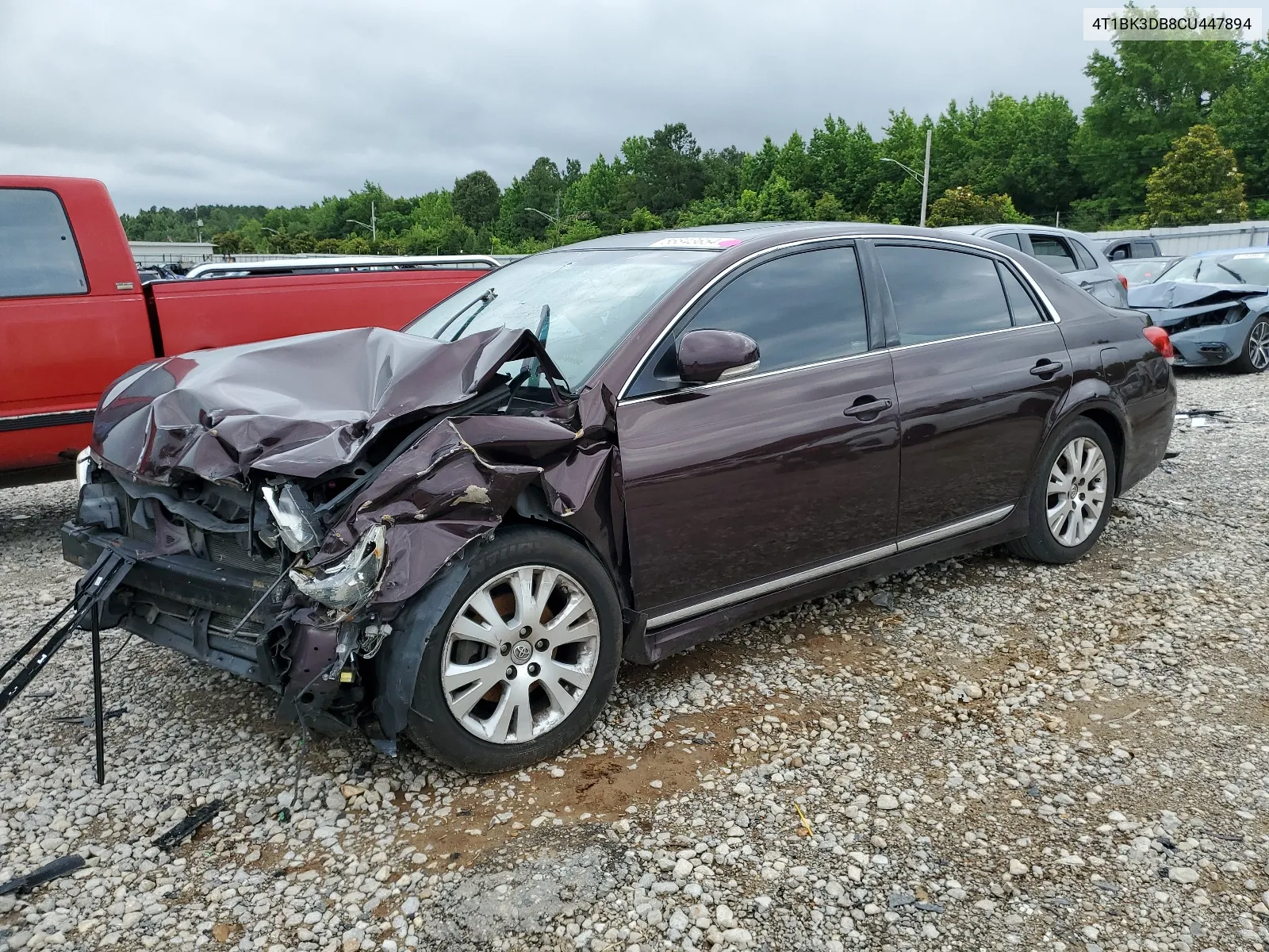 2012 Toyota Avalon Base VIN: 4T1BK3DB8CU447894 Lot: 56843654