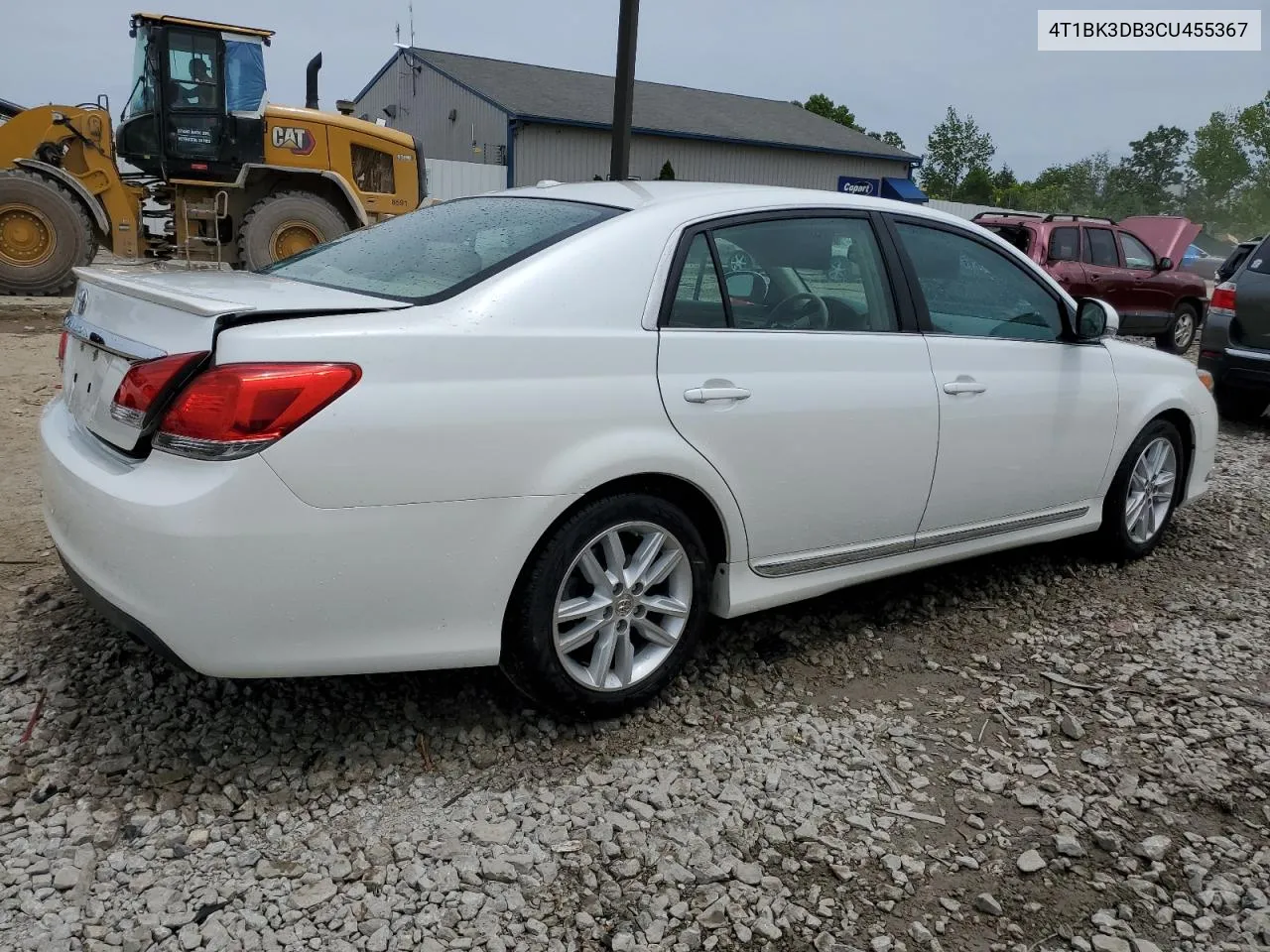 4T1BK3DB3CU455367 2012 Toyota Avalon Base