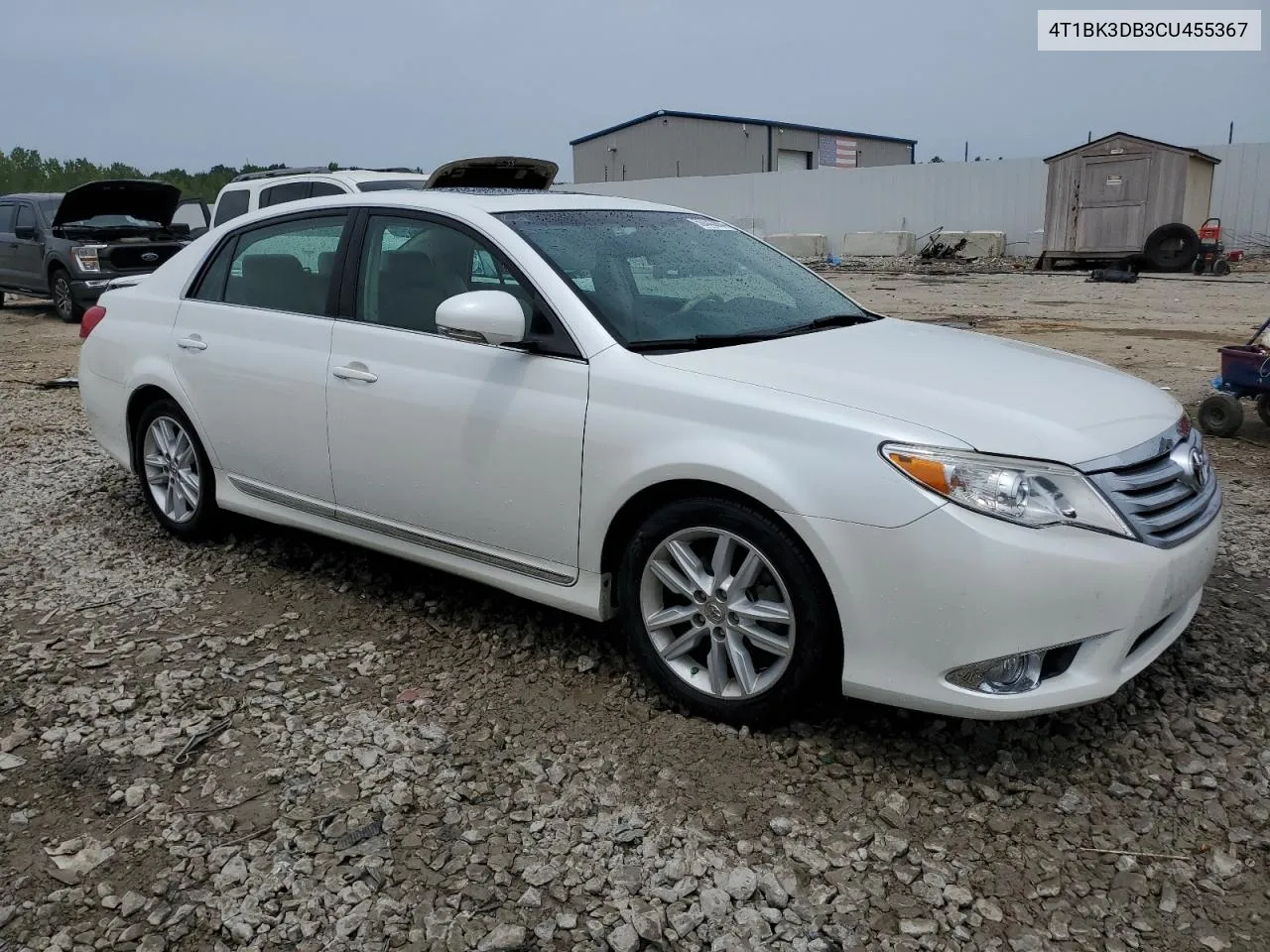 2012 Toyota Avalon Base VIN: 4T1BK3DB3CU455367 Lot: 59443864