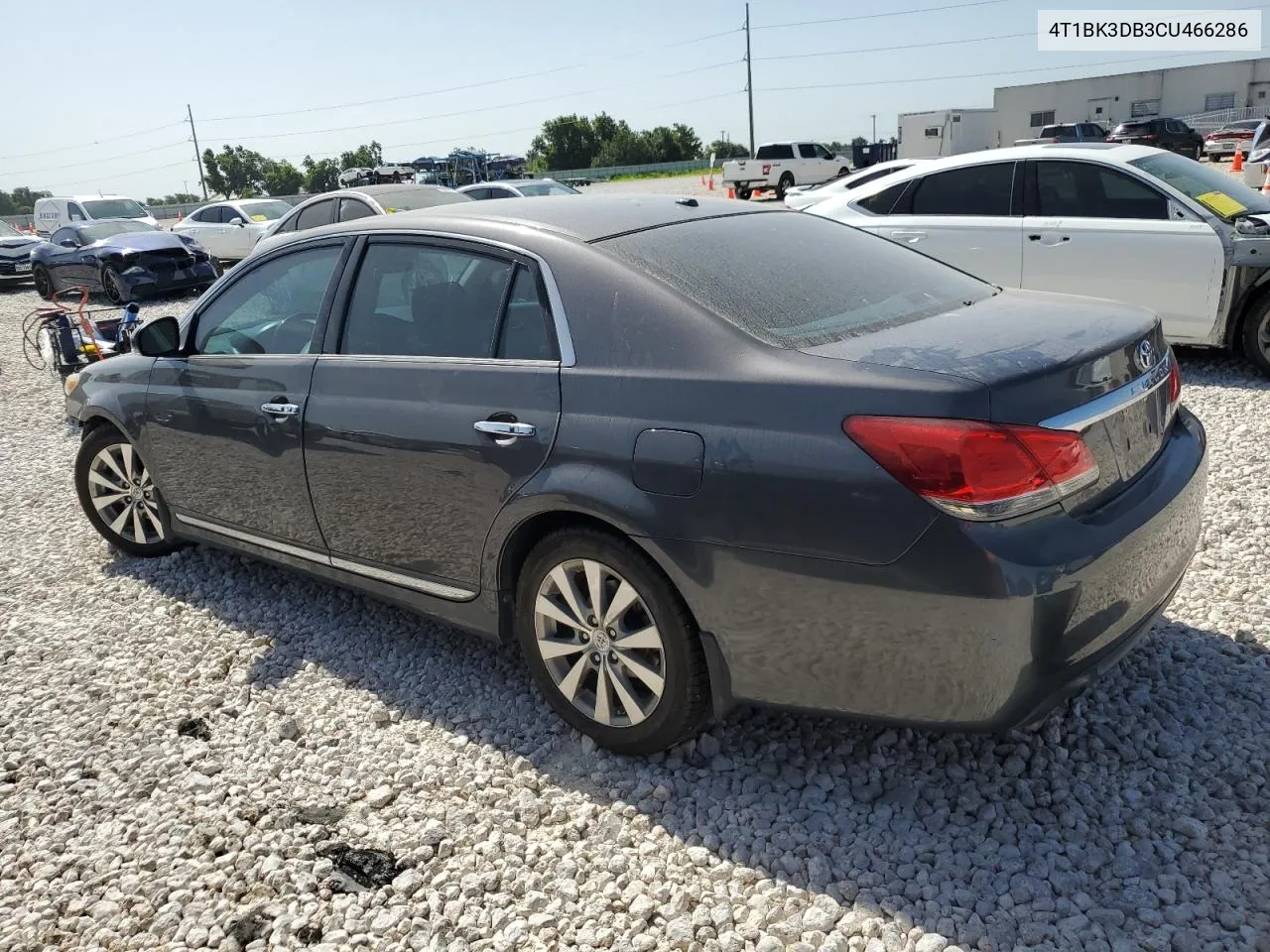 4T1BK3DB3CU466286 2012 Toyota Avalon Base