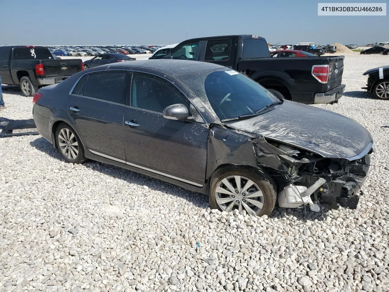 4T1BK3DB3CU466286 2012 Toyota Avalon Base