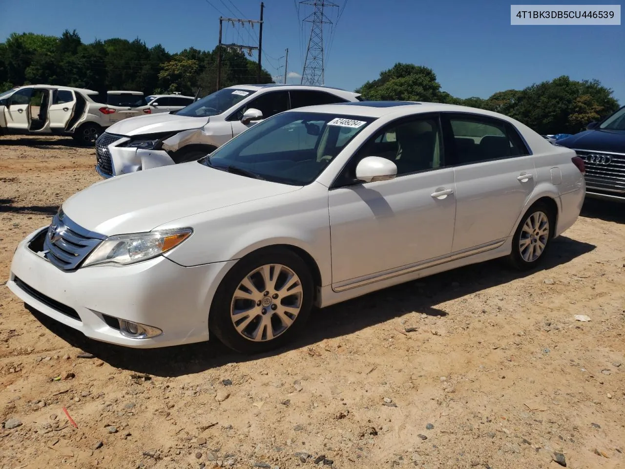 4T1BK3DB5CU446539 2012 Toyota Avalon Base