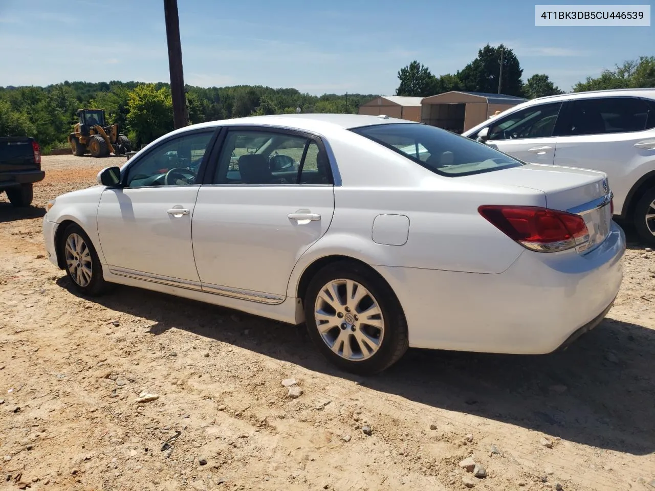 4T1BK3DB5CU446539 2012 Toyota Avalon Base