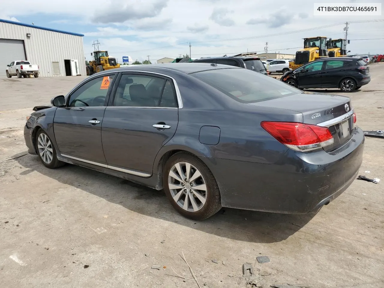 2012 Toyota Avalon Base VIN: 4T1BK3DB7CU465691 Lot: 63689644