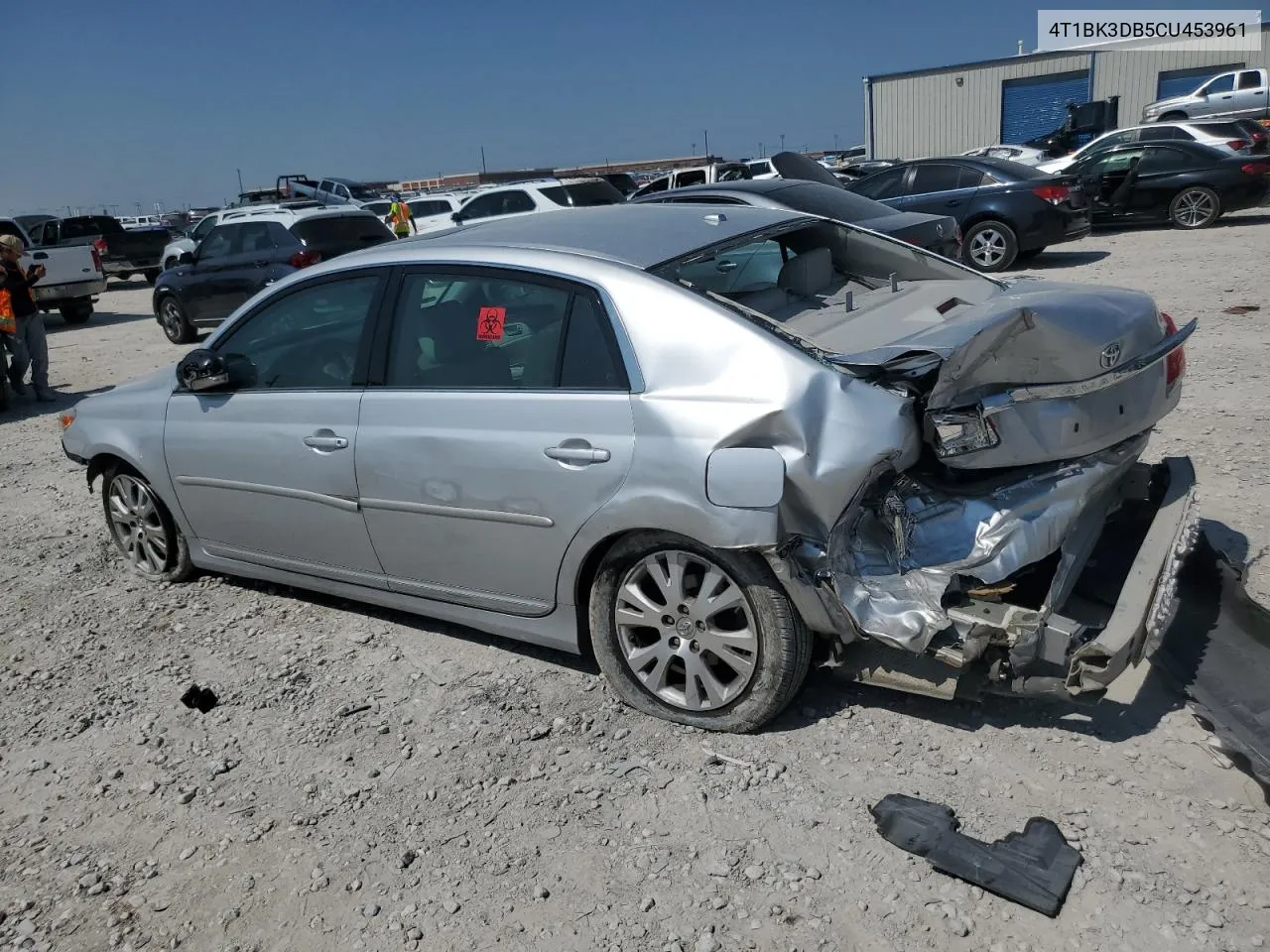 2012 Toyota Avalon Base VIN: 4T1BK3DB5CU453961 Lot: 66573354