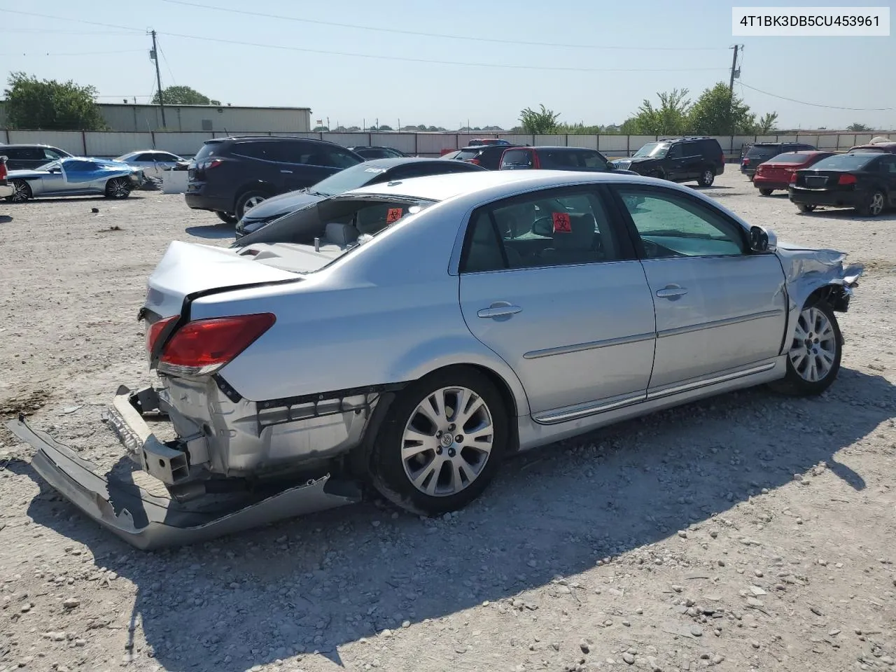 2012 Toyota Avalon Base VIN: 4T1BK3DB5CU453961 Lot: 66573354