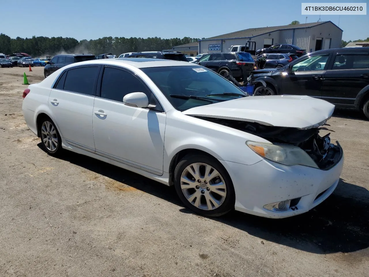 4T1BK3DB6CU460210 2012 Toyota Avalon Base