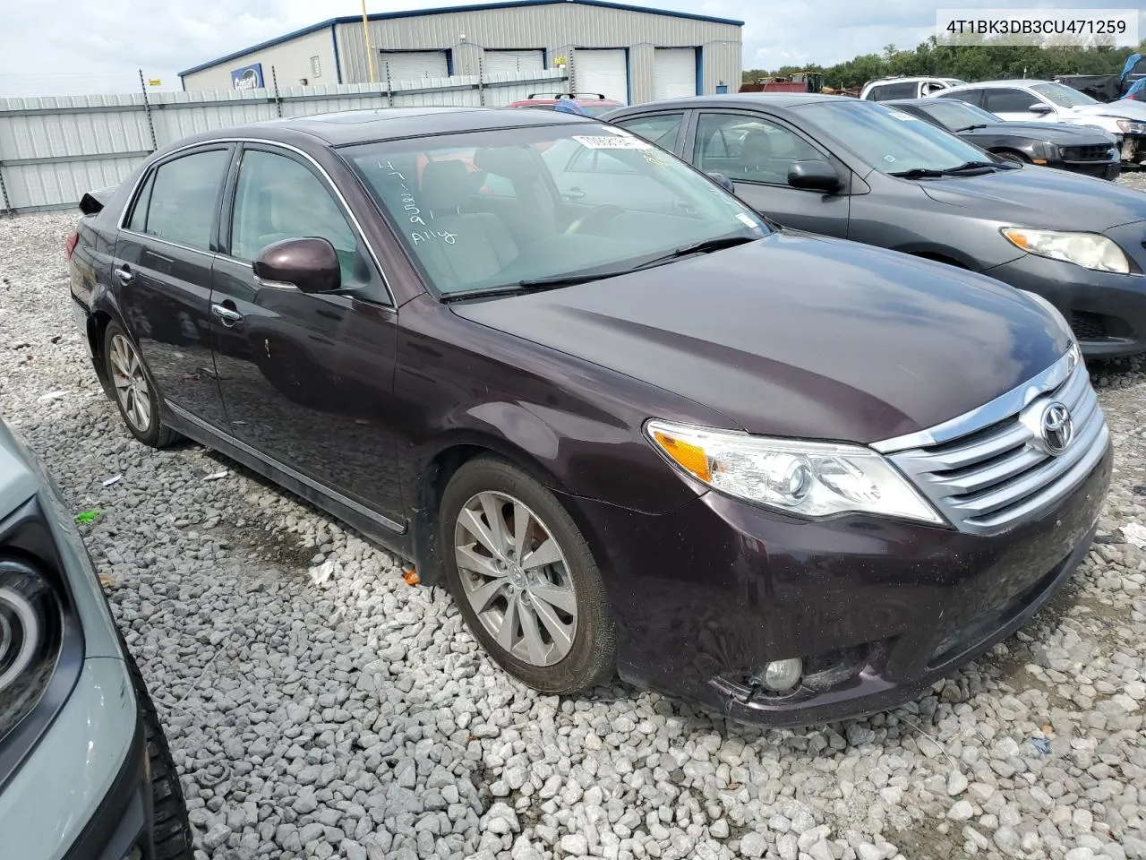 2012 Toyota Avalon Base VIN: 4T1BK3DB3CU471259 Lot: 70958184