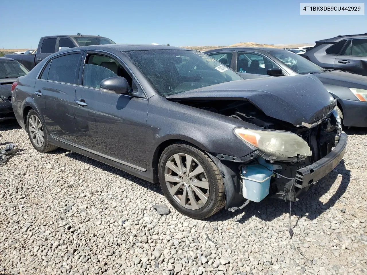 2012 Toyota Avalon Base VIN: 4T1BK3DB9CU442929 Lot: 71020304