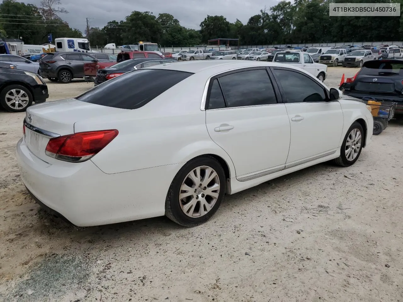 2012 Toyota Avalon Base VIN: 4T1BK3DB5CU450736 Lot: 71090284