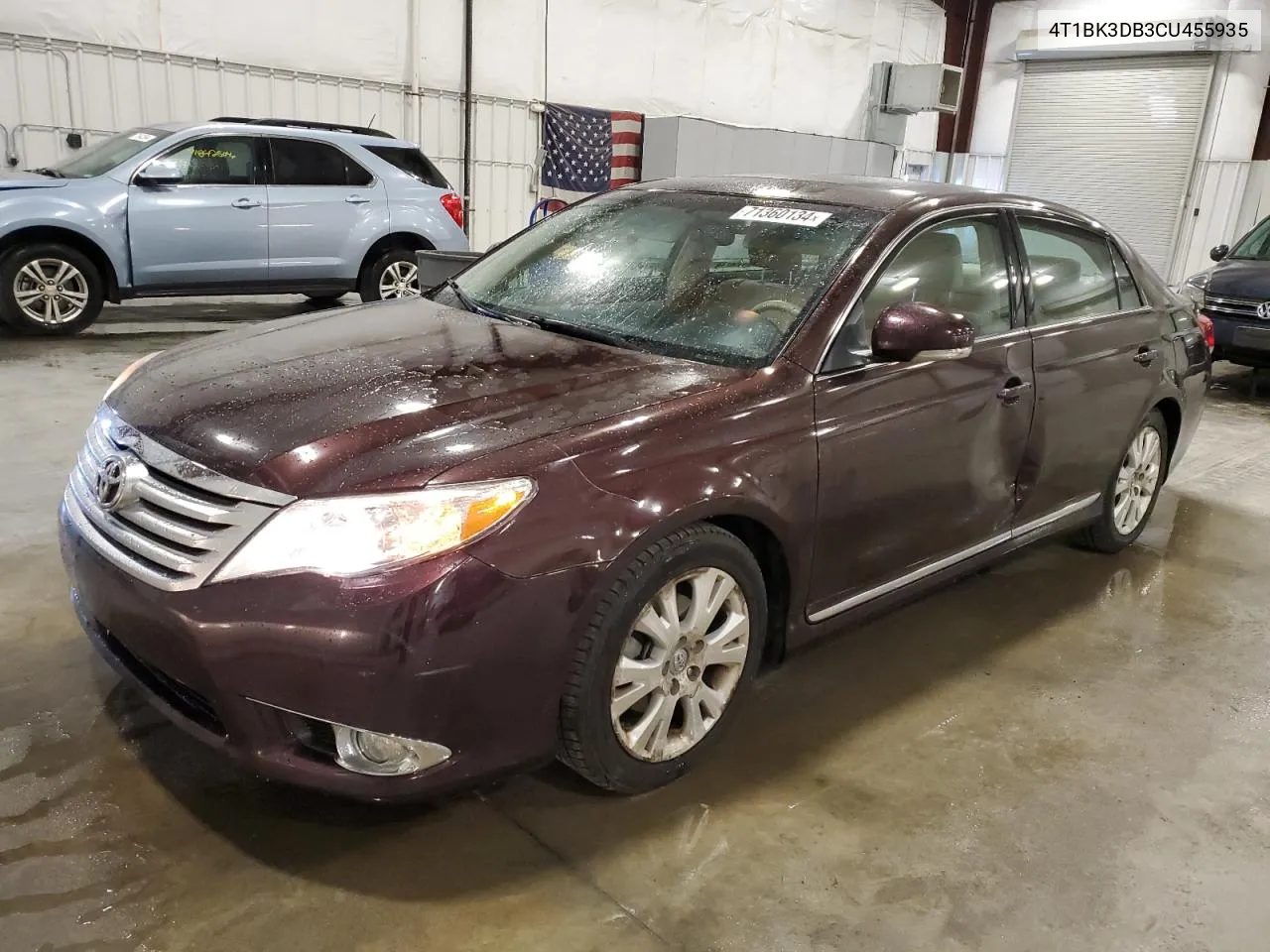 2012 Toyota Avalon Base VIN: 4T1BK3DB3CU455935 Lot: 71360134