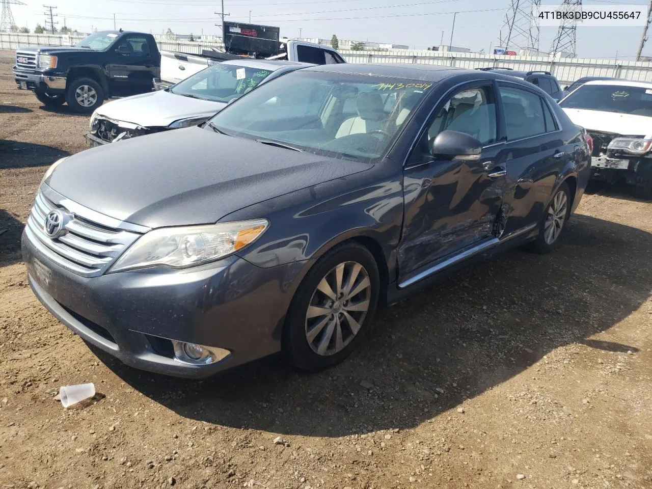 2012 Toyota Avalon Base VIN: 4T1BK3DB9CU455647 Lot: 71430014