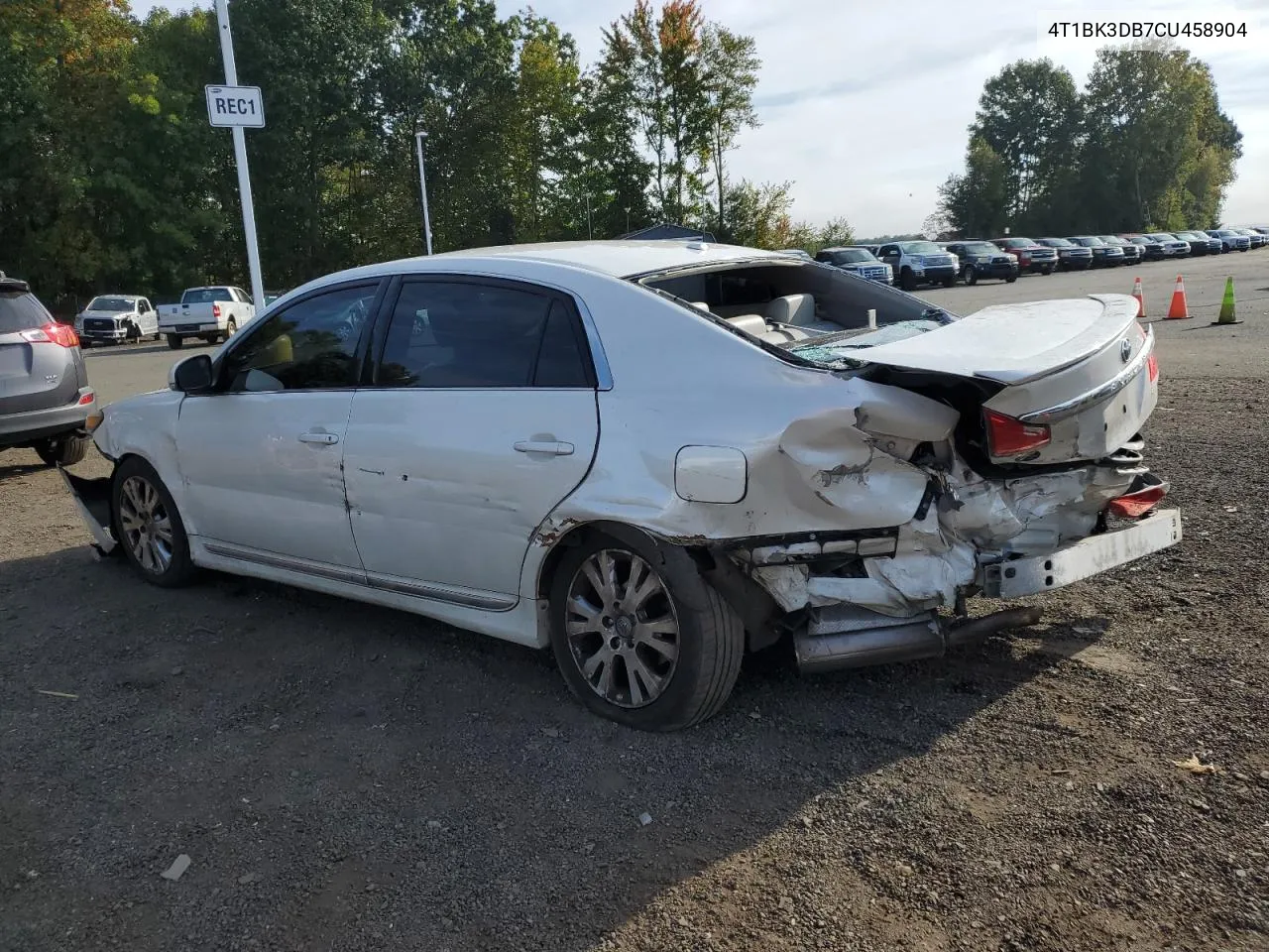 2012 Toyota Avalon Base VIN: 4T1BK3DB7CU458904 Lot: 73787344