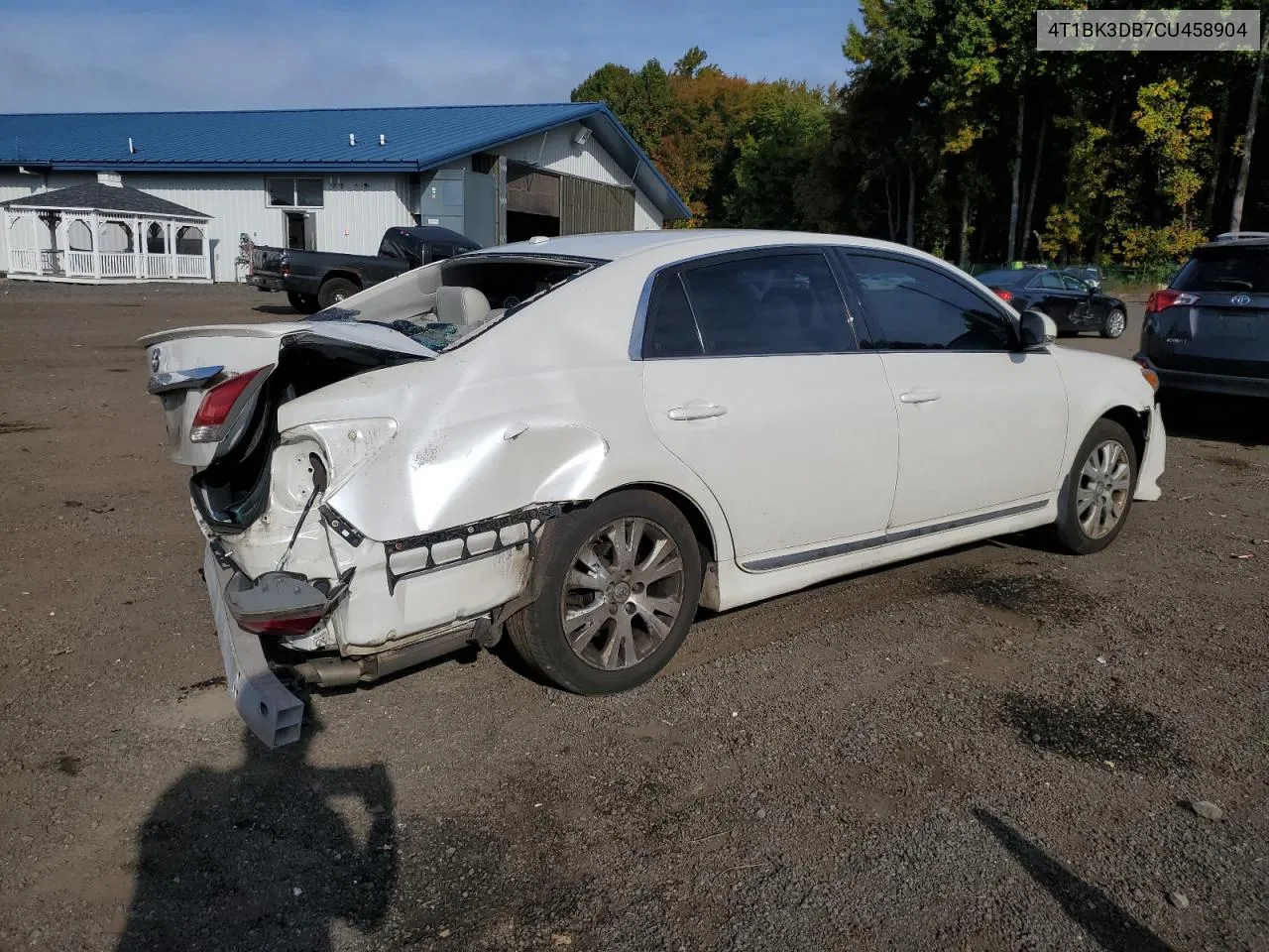 2012 Toyota Avalon Base VIN: 4T1BK3DB7CU458904 Lot: 73787344