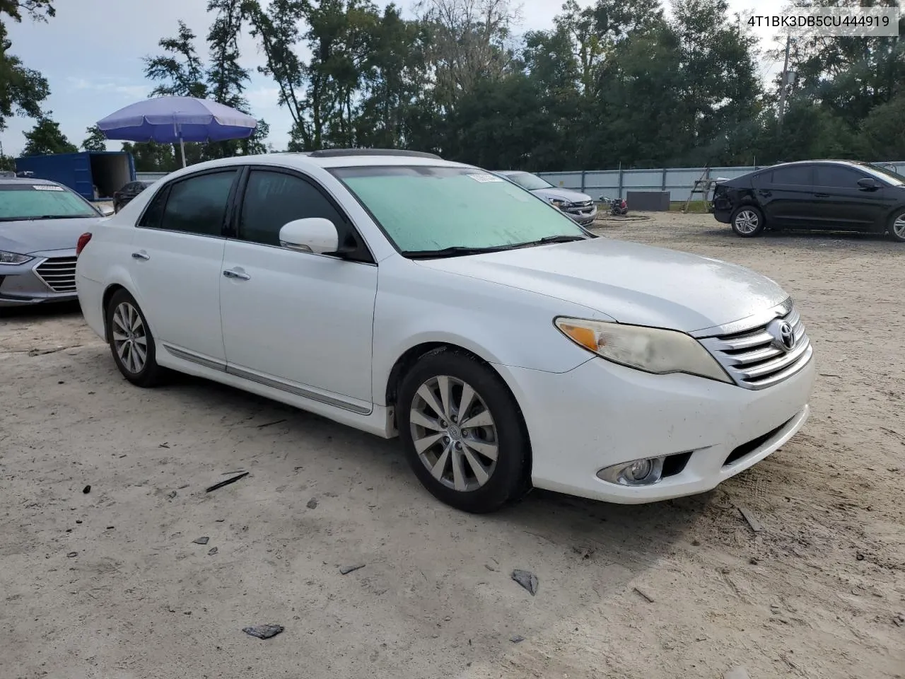 2012 Toyota Avalon Base VIN: 4T1BK3DB5CU444919 Lot: 73961334