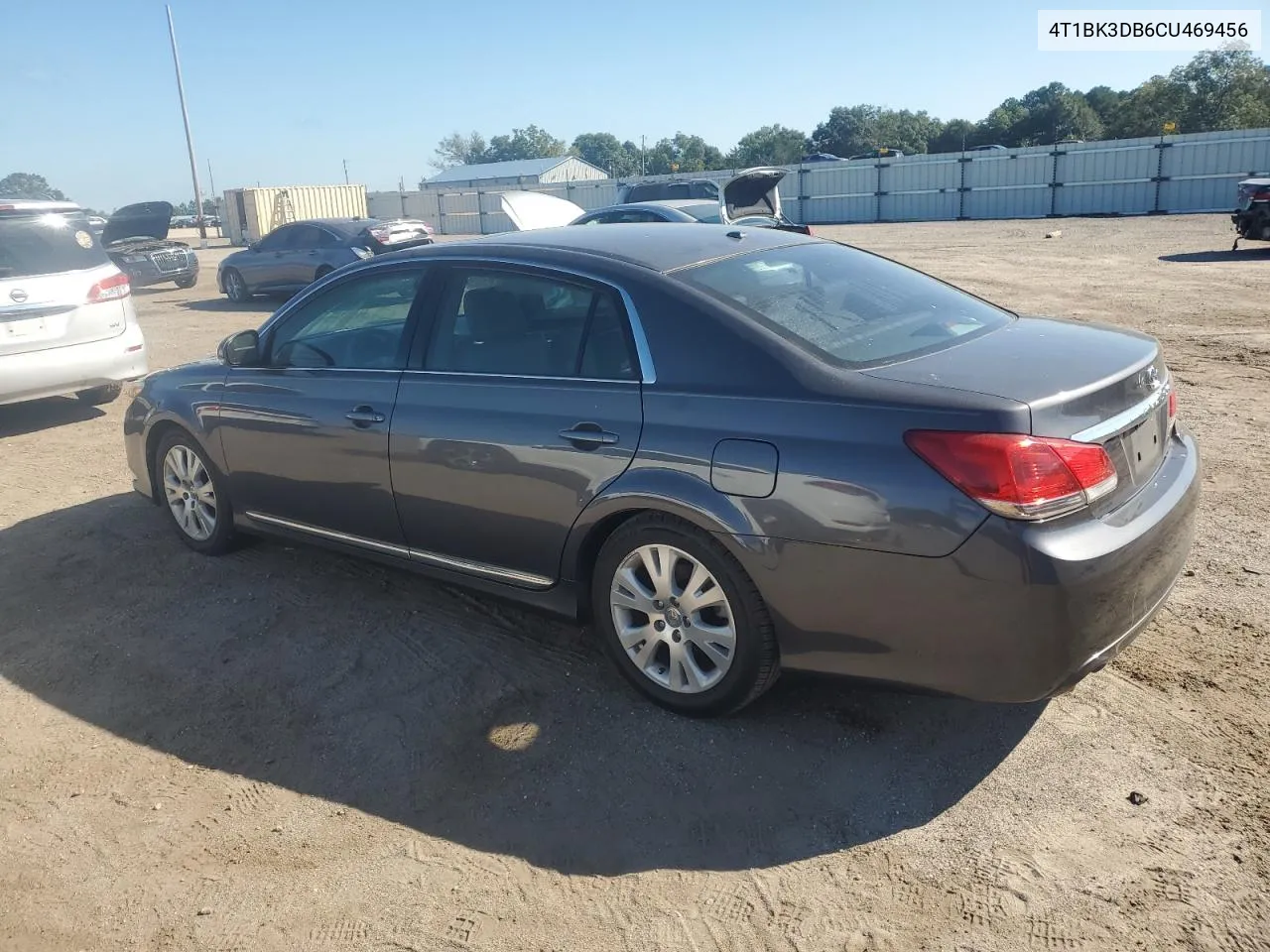 4T1BK3DB6CU469456 2012 Toyota Avalon Base