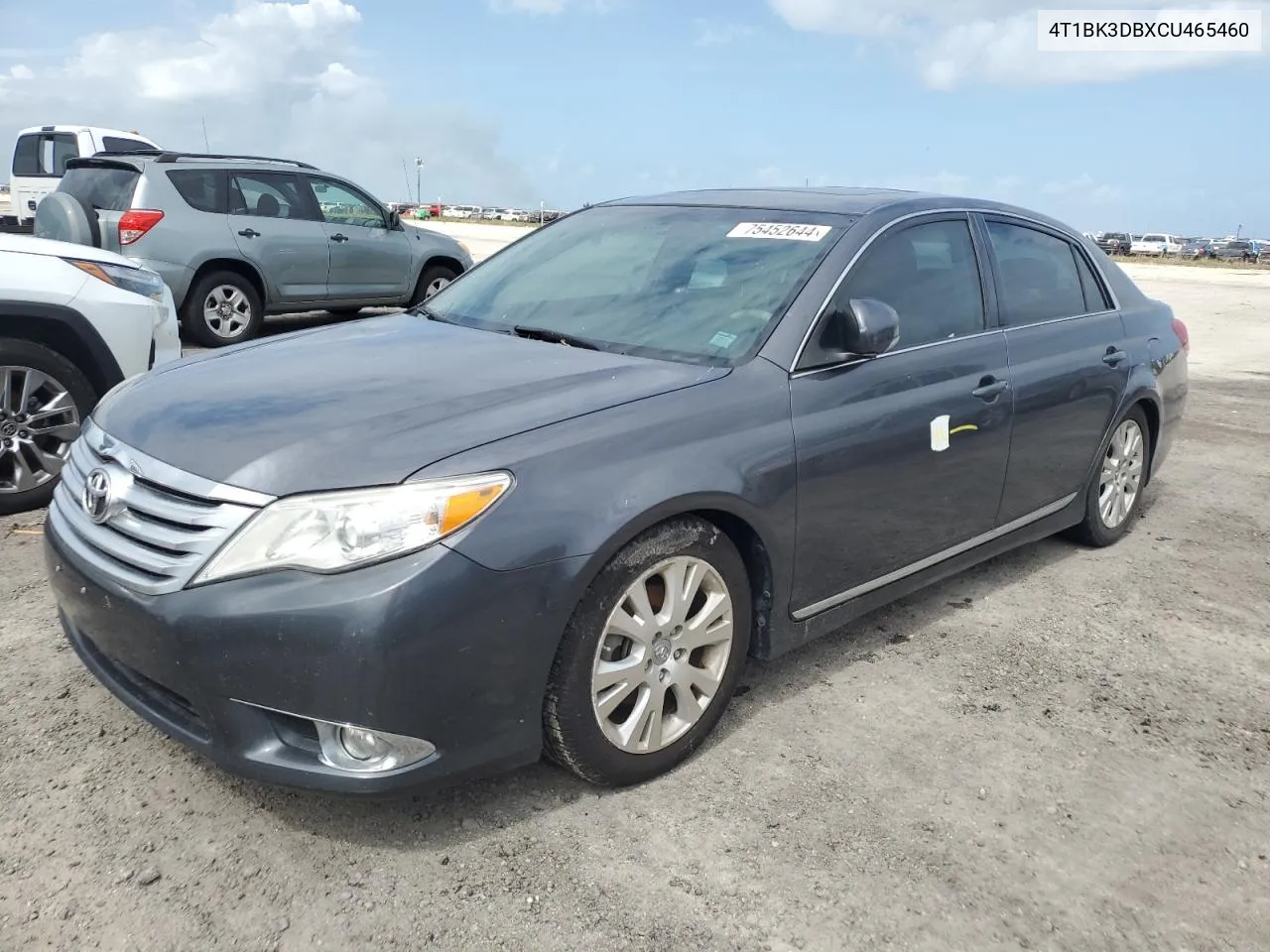 2012 Toyota Avalon Base VIN: 4T1BK3DBXCU465460 Lot: 75452644