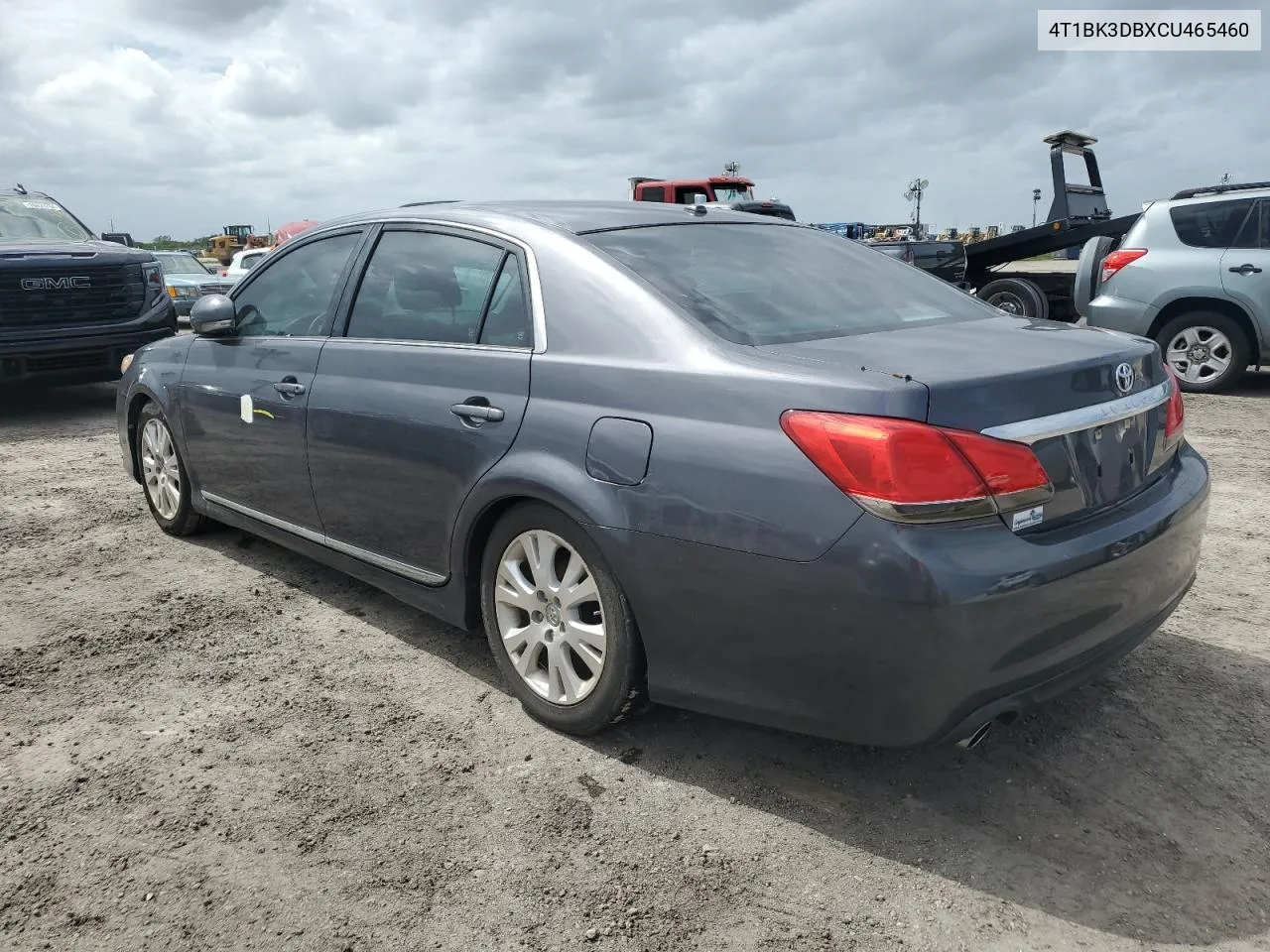 2012 Toyota Avalon Base VIN: 4T1BK3DBXCU465460 Lot: 75452644