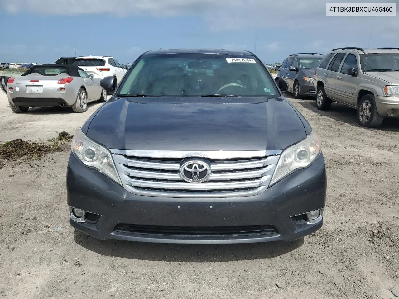 2012 Toyota Avalon Base VIN: 4T1BK3DBXCU465460 Lot: 75452644