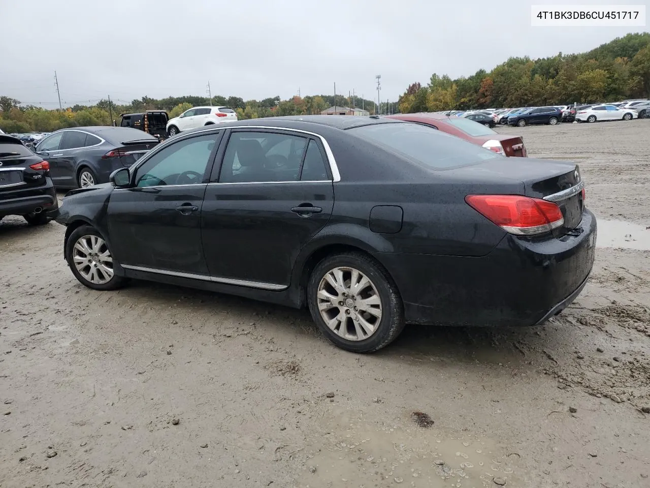 2012 Toyota Avalon Base VIN: 4T1BK3DB6CU451717 Lot: 75878004