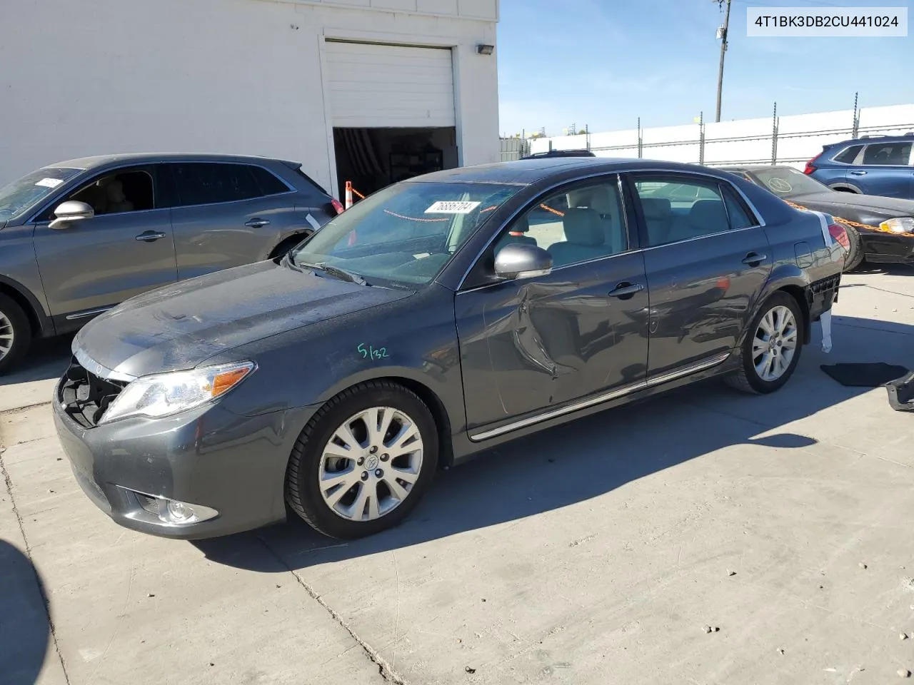 2012 Toyota Avalon Base VIN: 4T1BK3DB2CU441024 Lot: 76886704