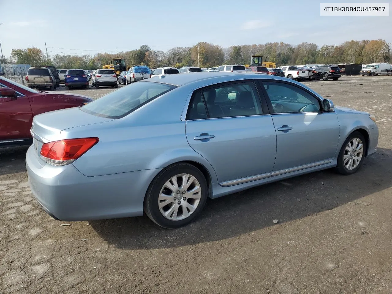 2012 Toyota Avalon Base VIN: 4T1BK3DB4CU457967 Lot: 77358174