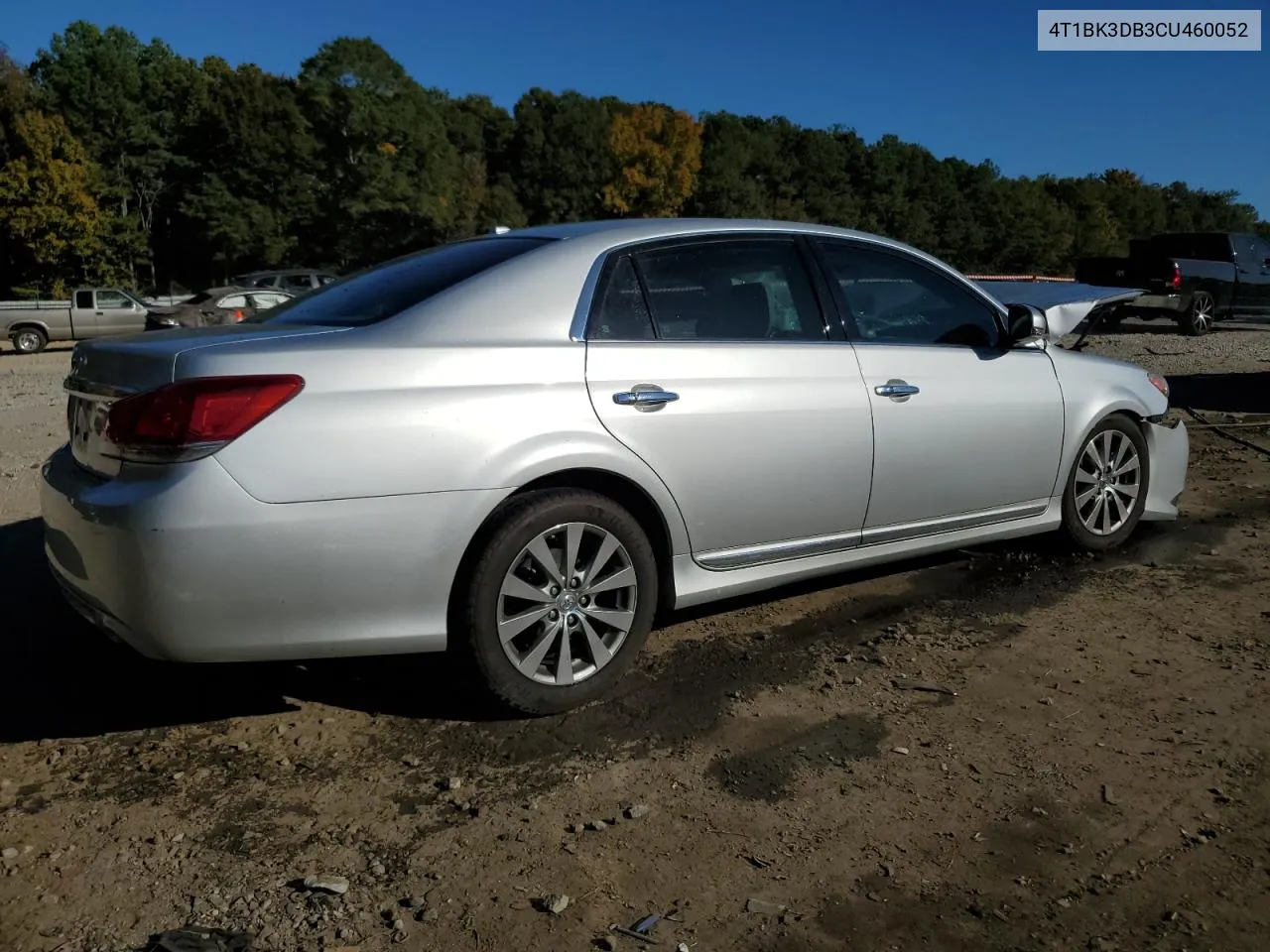 2012 Toyota Avalon Base VIN: 4T1BK3DB3CU460052 Lot: 77581914