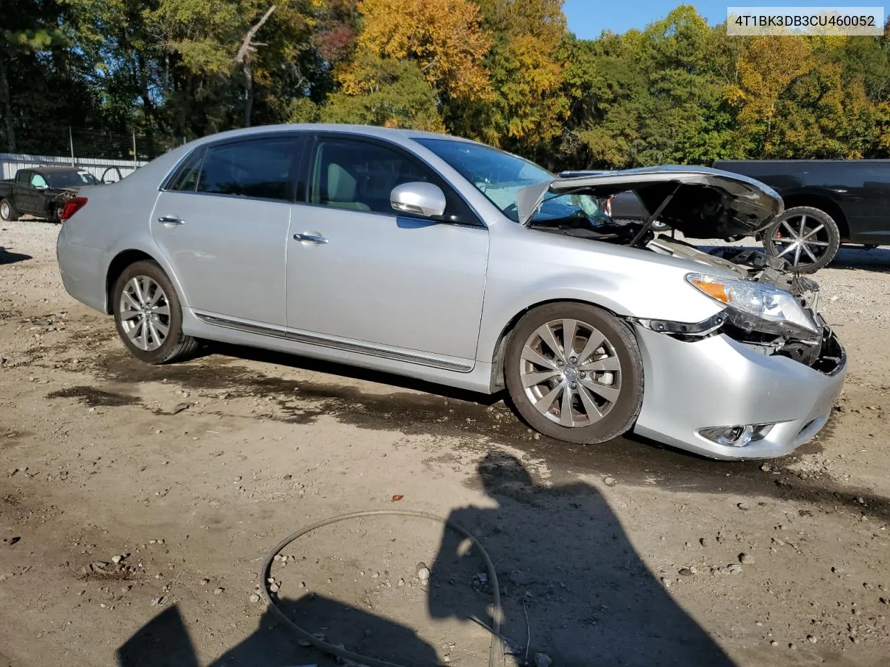 2012 Toyota Avalon Base VIN: 4T1BK3DB3CU460052 Lot: 77581914