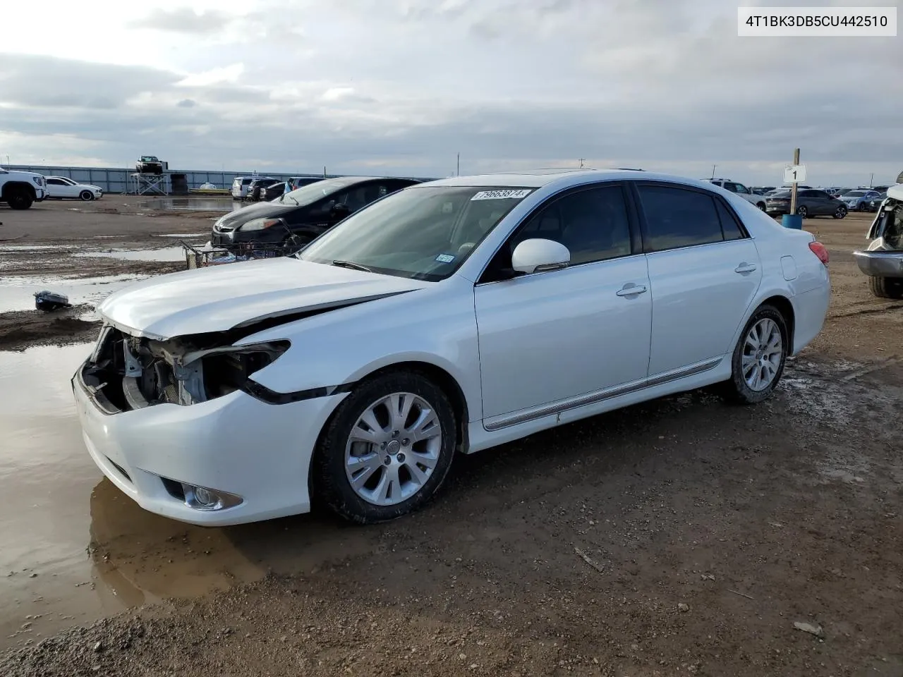 2012 Toyota Avalon Base VIN: 4T1BK3DB5CU442510 Lot: 79663874