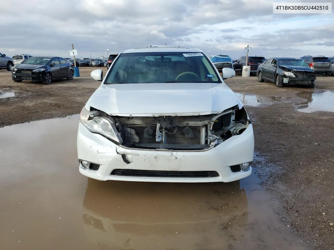 2012 Toyota Avalon Base VIN: 4T1BK3DB5CU442510 Lot: 79663874