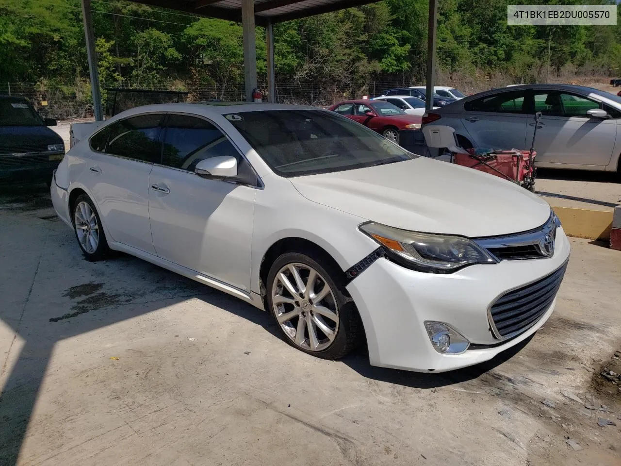 2013 Toyota Avalon Base VIN: 4T1BK1EB2DU005570 Lot: 53430494